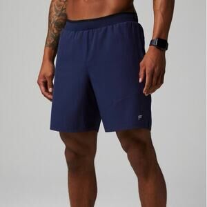 Fabletics Fundamental Short II 7” Lined in Deep Navy Men’s - Size L